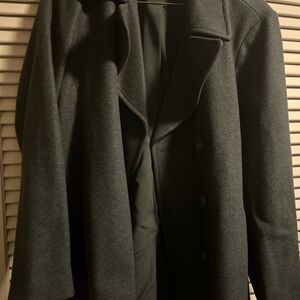 Old Navy dark green Pea Coat